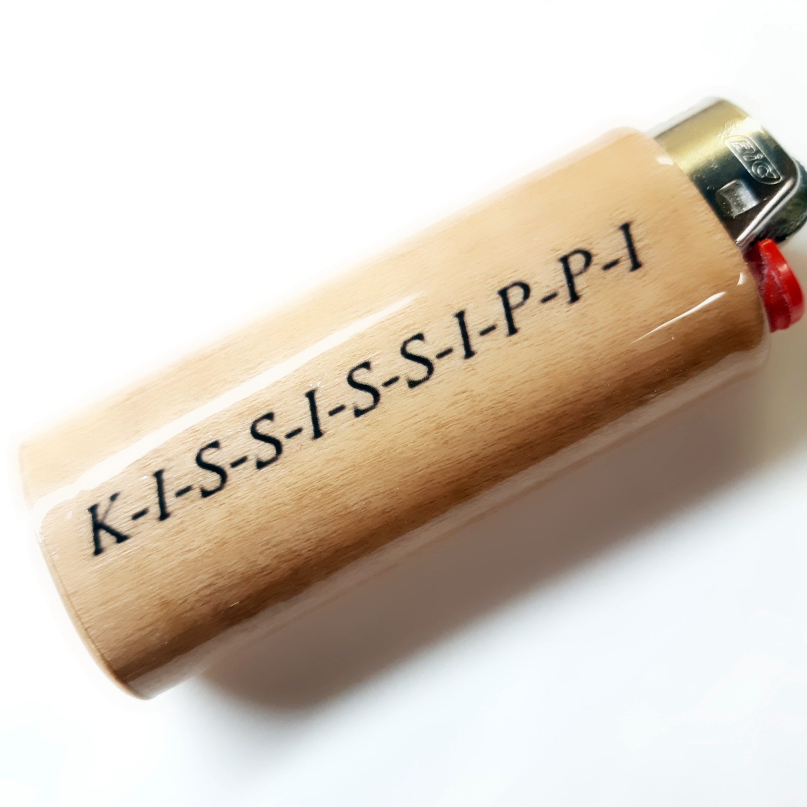 Personalized Custom Handmade Bic Lighter Case