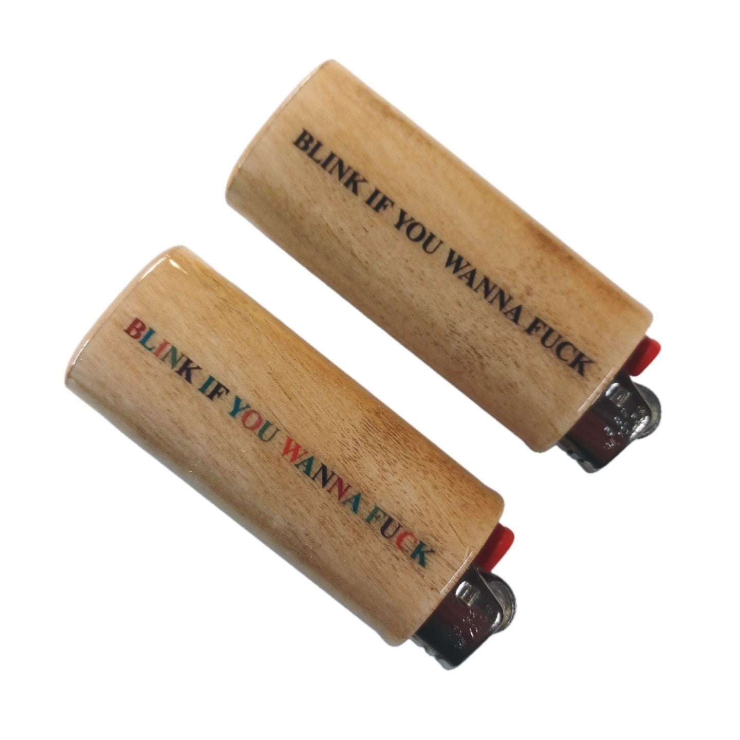 blink if you wanna fuck lighter holder