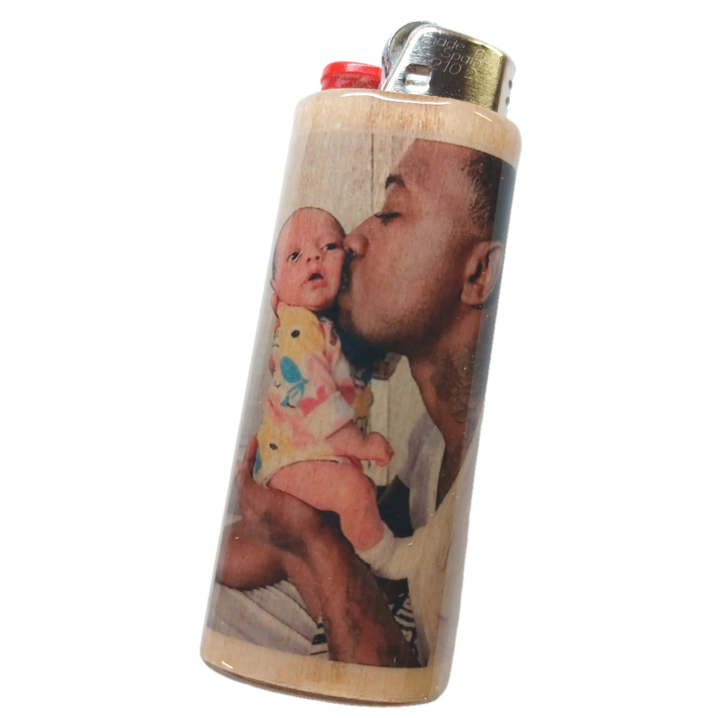 Personalized Custom Handmade Bic Lighter Case