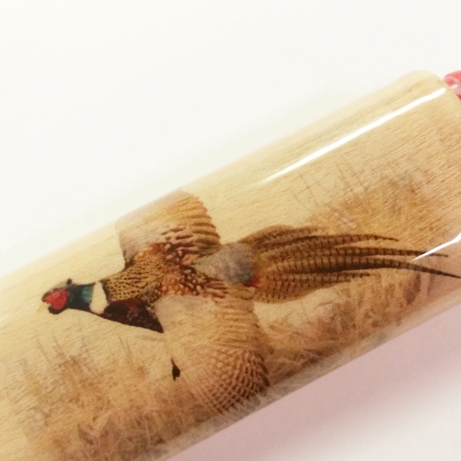 Pheasant Hunting Hunters Fits Bic Lighters Game Bird Hunting Wood Holder Cover Sleeve Case