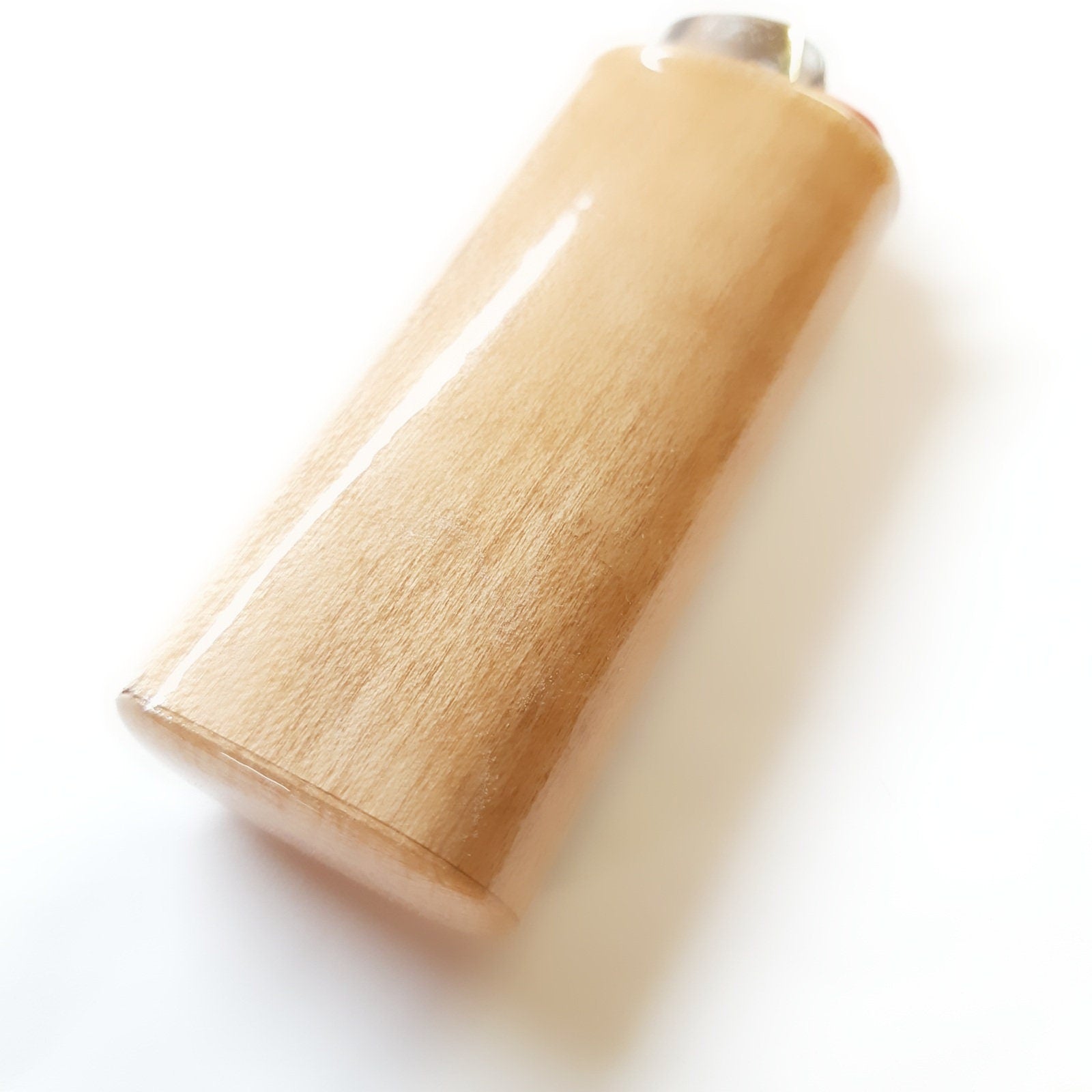 Camping 5 Billion Star Hotel Fits Bic Lighters Wood Holder Cover Sleeve Case