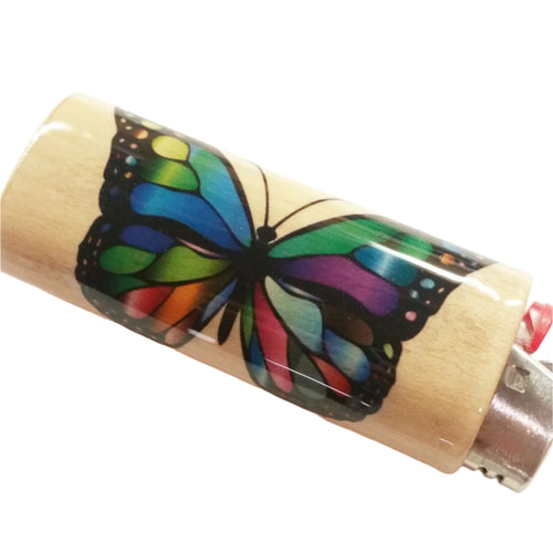 Butterfly lighter holder case sleeve cover