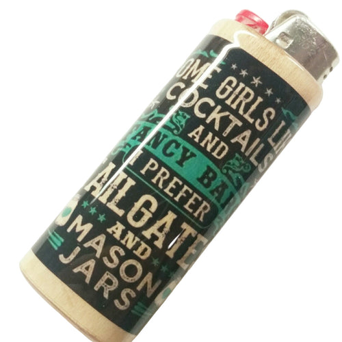 Some Girls Like Cocktails and Fancy Bars I Prefer Tailgates and Mason Jars Handmade Case