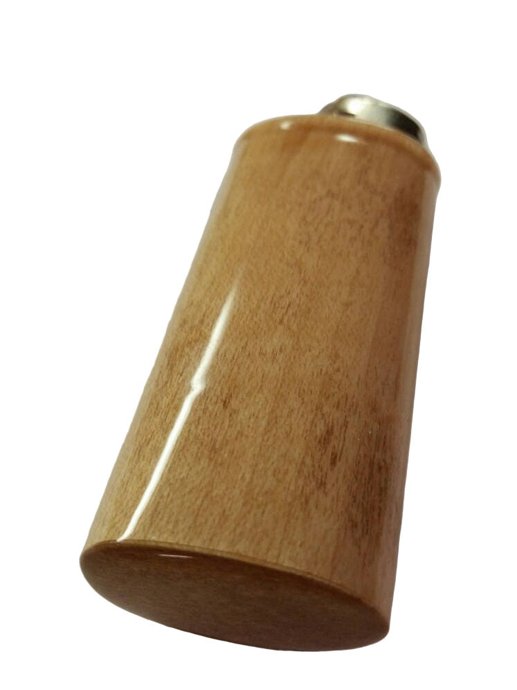 Wooden lighter on a white background