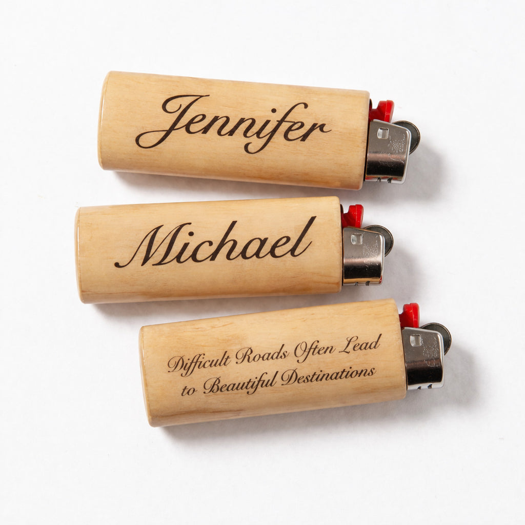 Handmade Personalized Bic Lighter Case