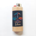 Libra Zodiac Sign Astrology Libra The Scales Fits Bic Lighters Wood Holder Cover Sleeve Case