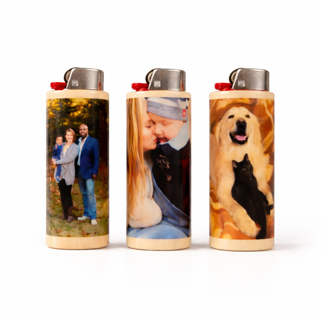 Personalized Bic Lighter Case Handmade
