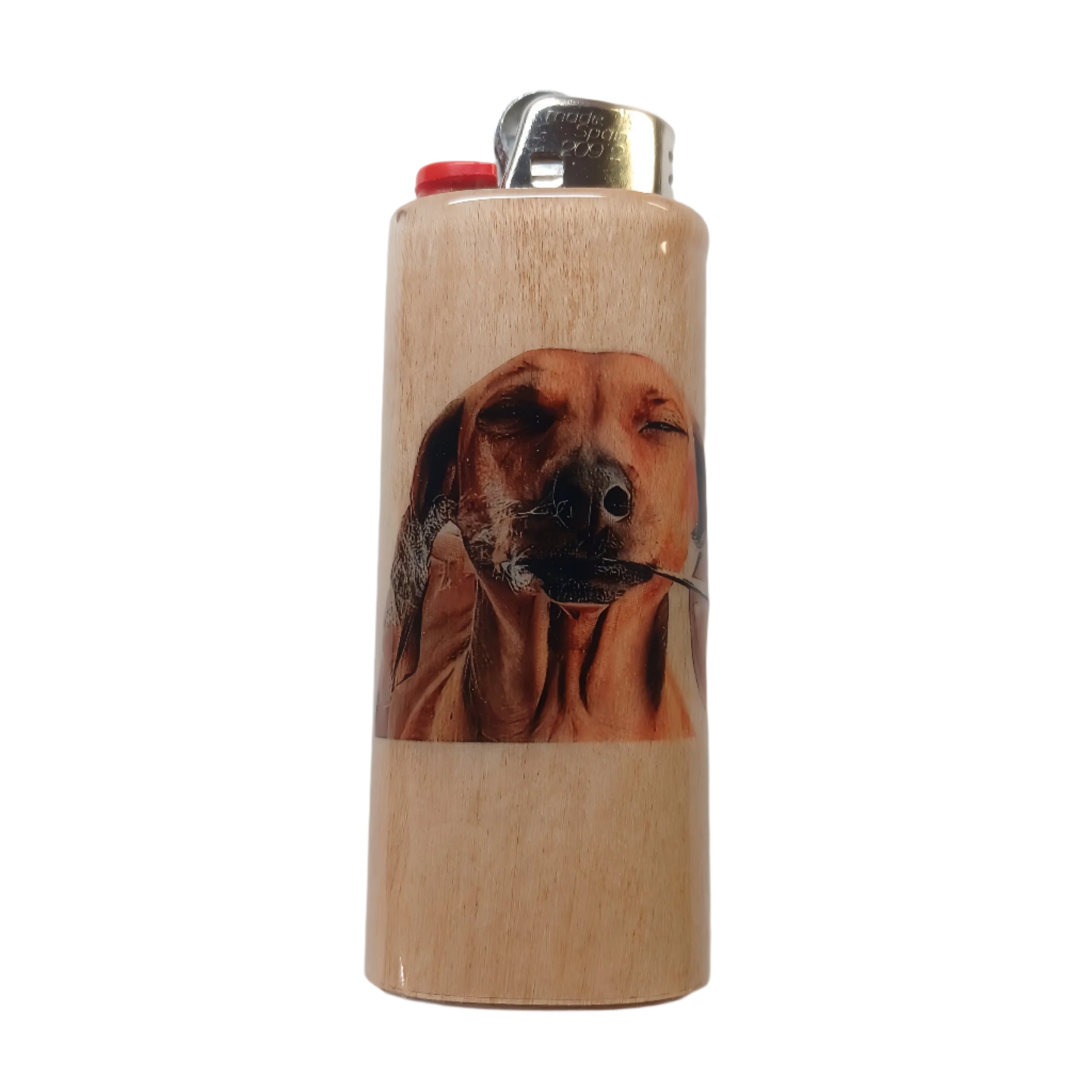 dog smoking joint