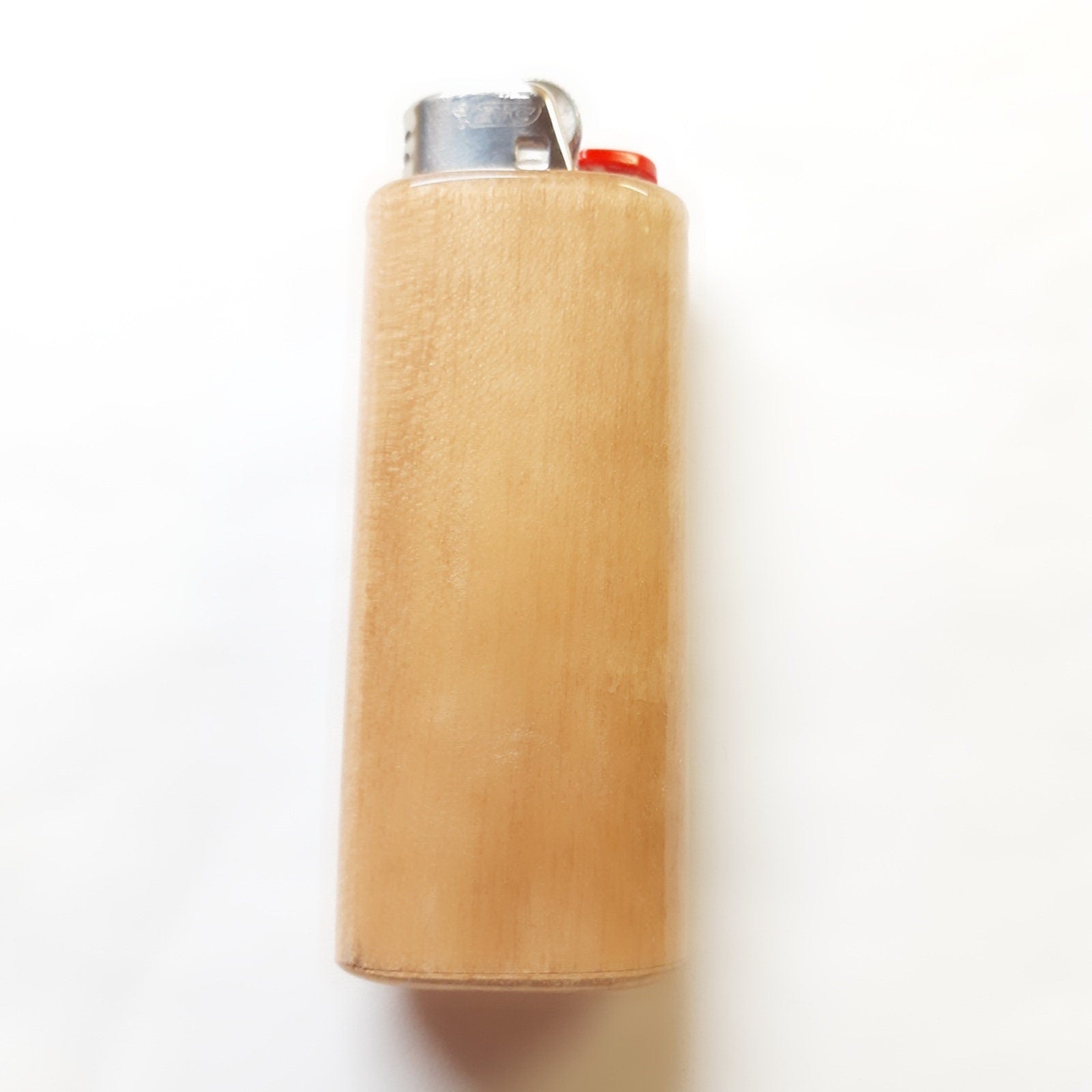 Camping 5 Billion Star Hotel Fits Bic Lighters Wood Holder Cover Sleeve Case