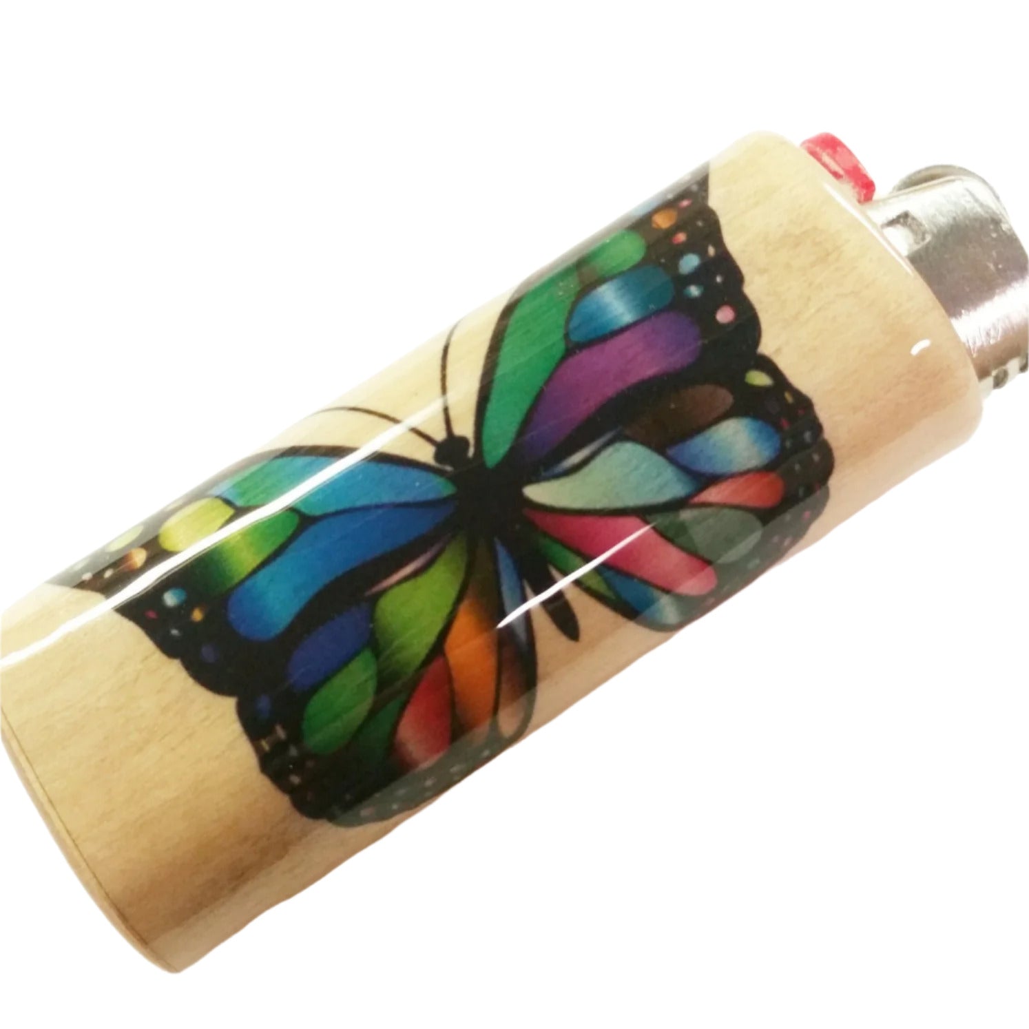 Butterfly lighter holder case sleeve cover