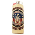 Lighter with American Firefighter design on a white background
