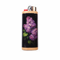 lilac flower lighter case